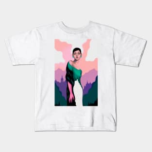 lady vamp Kids T-Shirt